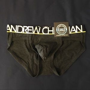 NWT Andrew Christian Almost Naked Tagless Briefs